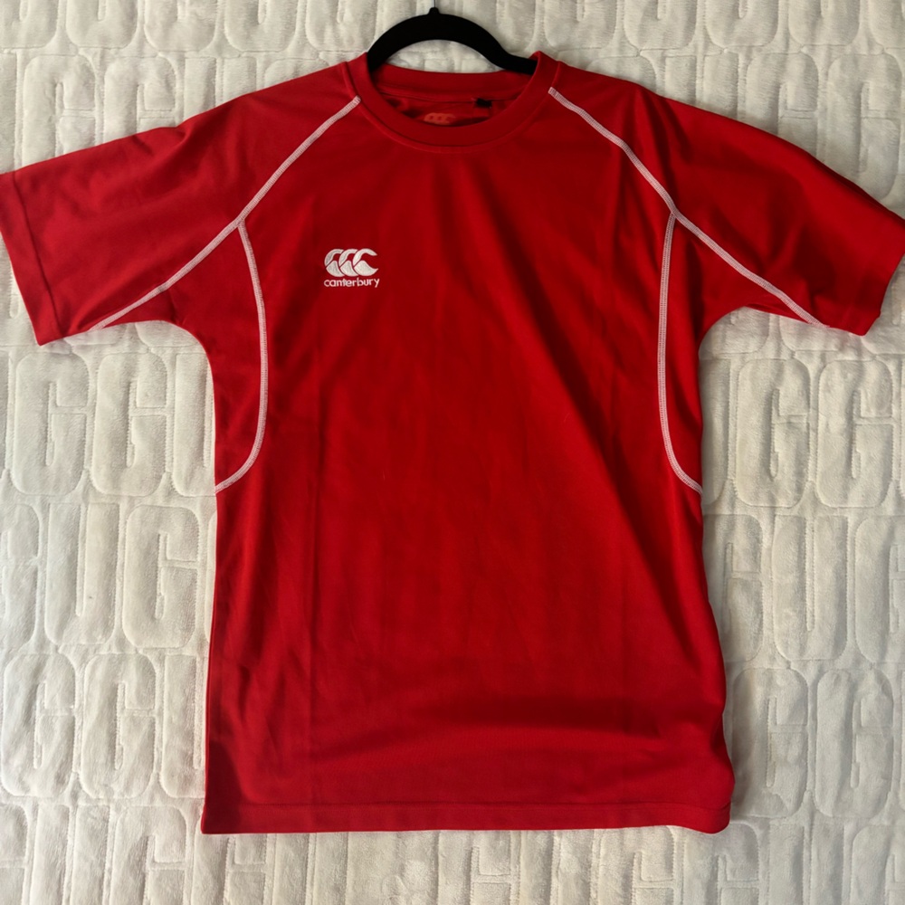 NWT Canterbury Classic Dry Tee Color Scarlet Men’s Small